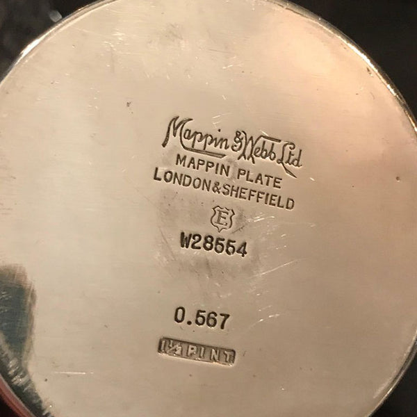 マーメイドShellカクテルオブジェ MAPPIN AND WEBB 1940S SILVER PLATED COCKTAIL SHAKER – Ed Butcher