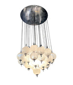 A wonderful original Mid Century Italian Murano glass ceiling light by Venini - Mid Century Lighting