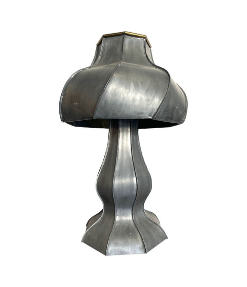 Art Nouveau style lamp - metal table lamp - Ed Butcher Antiques Shop London