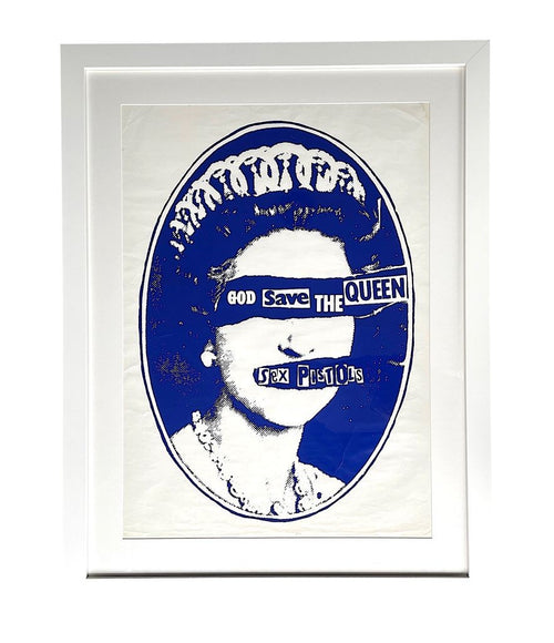 Sex Pistols God save the queen promotional poster