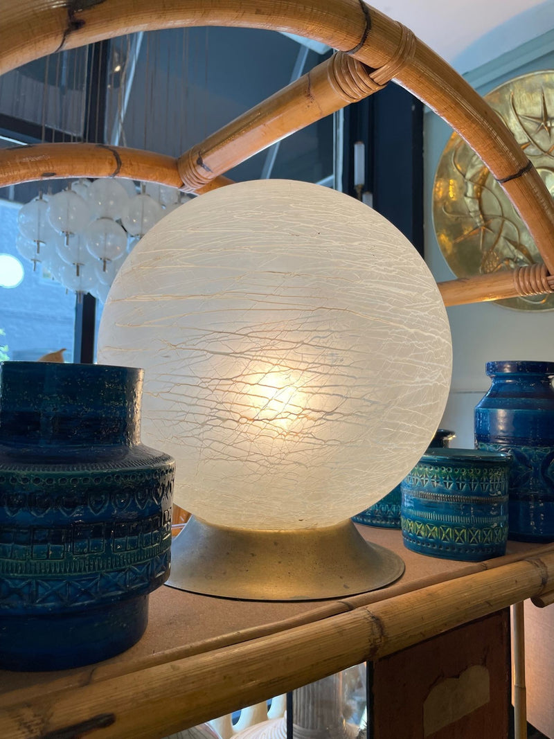 Mid Century Venini Murano Glass Lamp - Mid Century Lighting - 1970s table lamps