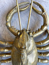 Mid Century Brass Lobster sculpture - Ed Butcher Antiques Shop London