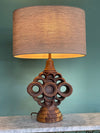 Mid Century Table lamp studio pottery by Bernard Rooke - Mid Century Lighting 