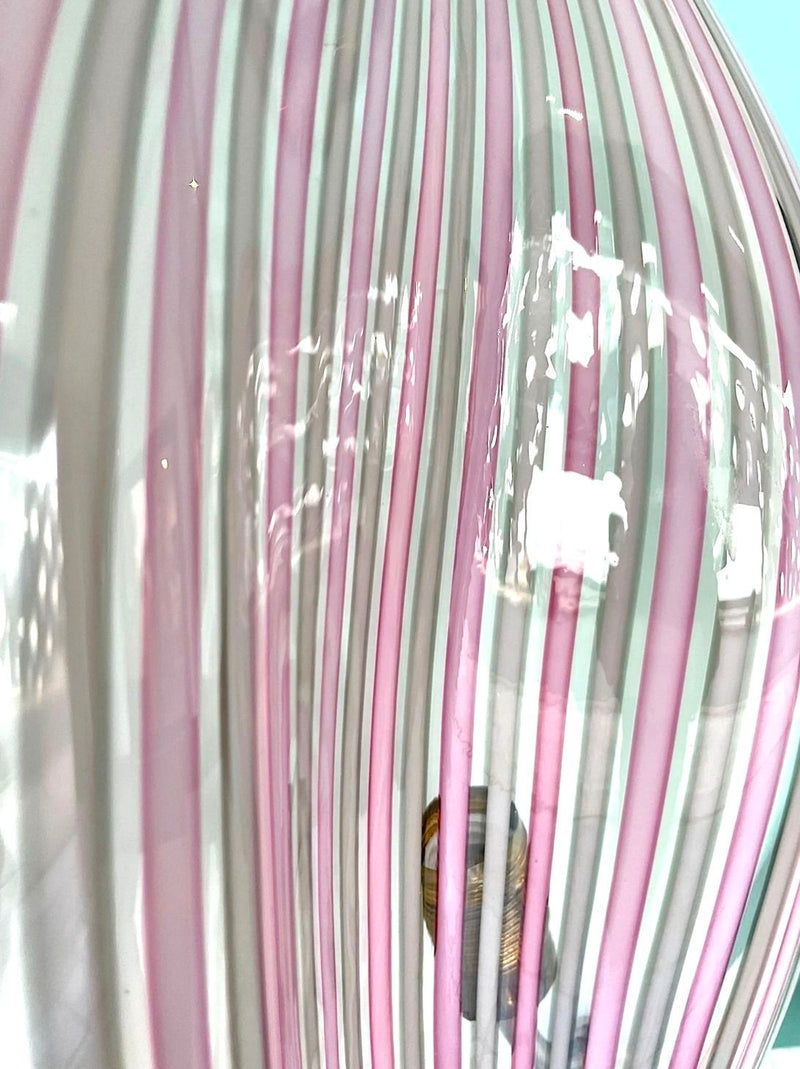 A rare Murano glass tear drop shaped, sculptural lamp by glass "Maestro" Lino Tagliapietra for La Murrina