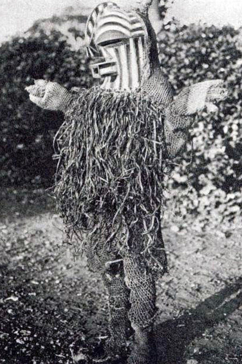 Female Songye Kifwebe Hand Carved Ceremonial Mask