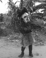 Female Songye Kifwebe Hand Carved Ceremonial Mask