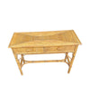 An Italian 1970s Bamboo console dressing table by Vivai Del Sud