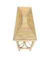 An Italian 1970s Bamboo console dressing table by Vivai Del Sud
