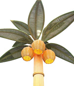 Large Bamboo Palm Tree Floor Lamp - Ed Butcher Antiques Shop London
