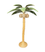 Large Bamboo Palm Tree Floor Lamp - Ed Butcher Antiques Shop London