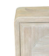 An Italian 1970s pencil reed bamboo, two doors, cabinet by Vivai Del Sud