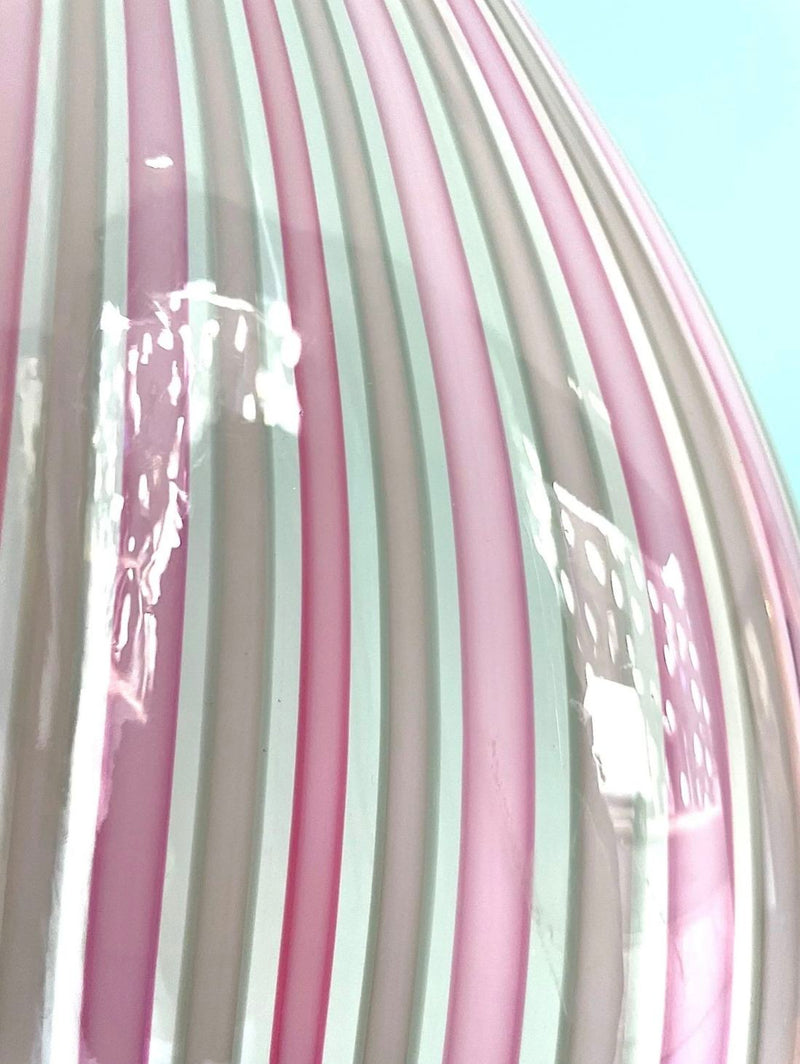 A rare Murano glass tear drop shaped, sculptural lamp by glass "Maestro" Lino Tagliapietra for La Murrina