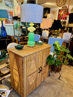 Mid Century bamboo cabinet French Riviera split cane by Audoux and Minet - Mid Century Furniture London
