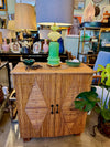 Mid Century bamboo cabinet French Riviera split cane by Audoux and Minet - Mid Century Furniture London