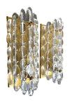 Mid century wall sconces Orrefors glass by Carl Fagerlund for Lyfa 1960s