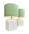Mid century ceramic table lamps 1970s ceramic lamps by Ugo Zaccanini for Maison Lancel