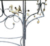 Mid century console table wrought iron with glass or solid marble top 1970s - Mid century furniture London
