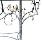 Mid century console table wrought iron with glass or solid marble top 1970s - Mid century furniture London