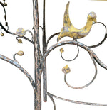 Mid century console table wrought iron with glass or solid marble top 1970s - Mid century furniture London