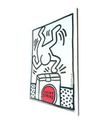 Framed Keith Haring Lucky Strike screen prints 1987 - Vintage Art