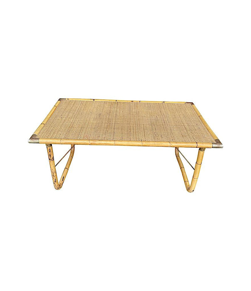 Mid Century Bamboo Coffee Table by Dal Vera - Mid Century Furniture - Mid Century Modern Furniture - Mid Century Coffee Table - Ed Butcher Antiques Shop London
