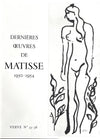 Henri Matisse Nude 1949 Original lithograph printed in 1954 by the renowned Mourlot Freres, Paris - Ed Butcher Antiques Shop London