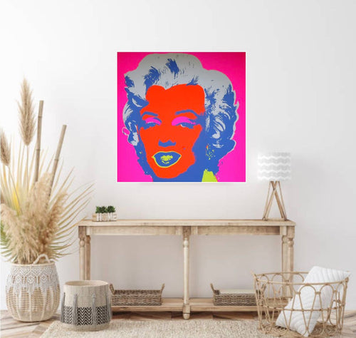 After Andy Warhol a lithograph by Sunday B Morning from the famous Marylin series - Ed Butcher Antiques Shop London