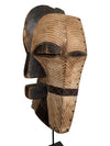 Female Songye Kifwebe Hand Carved Ceremonial Mask