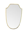 Mid Century Italian shield mirror 1950s