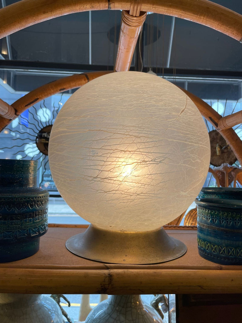 Mid Century Venini Murano Glass Lamp - Mid Century Lighting - 1970s table lamps