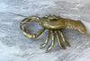 Mid Century Brass Lobster sculpture - Ed Butcher Antiques Shop London