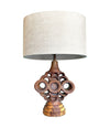 Mid Century Table lamp studio pottery by Bernard Rooke - Mid Century Lighting 