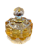 A. collection of seven Val Sat Lambert 1920s perfume bottles.