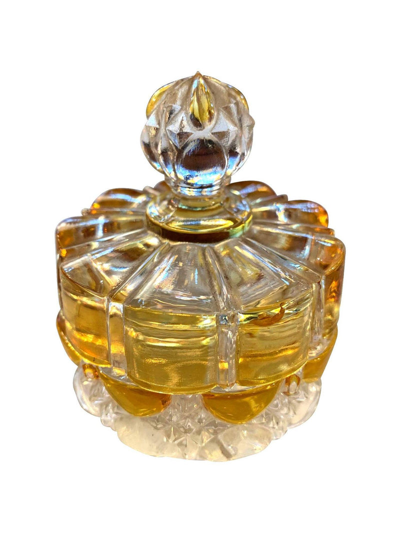 A. collection of seven Val Sat Lambert 1920s perfume bottles.