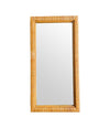Mid Century Rattan mirror and matching Console table - Mid Century Furniture 