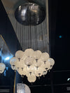 A wonderful original Mid Century Italian Murano glass ceiling light by Venini - Mid Century Lighting