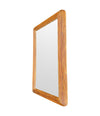 A large landscape or portrait 1970s bamboo mirror