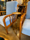 A Spanish 1950s wrought iron gilt martini table