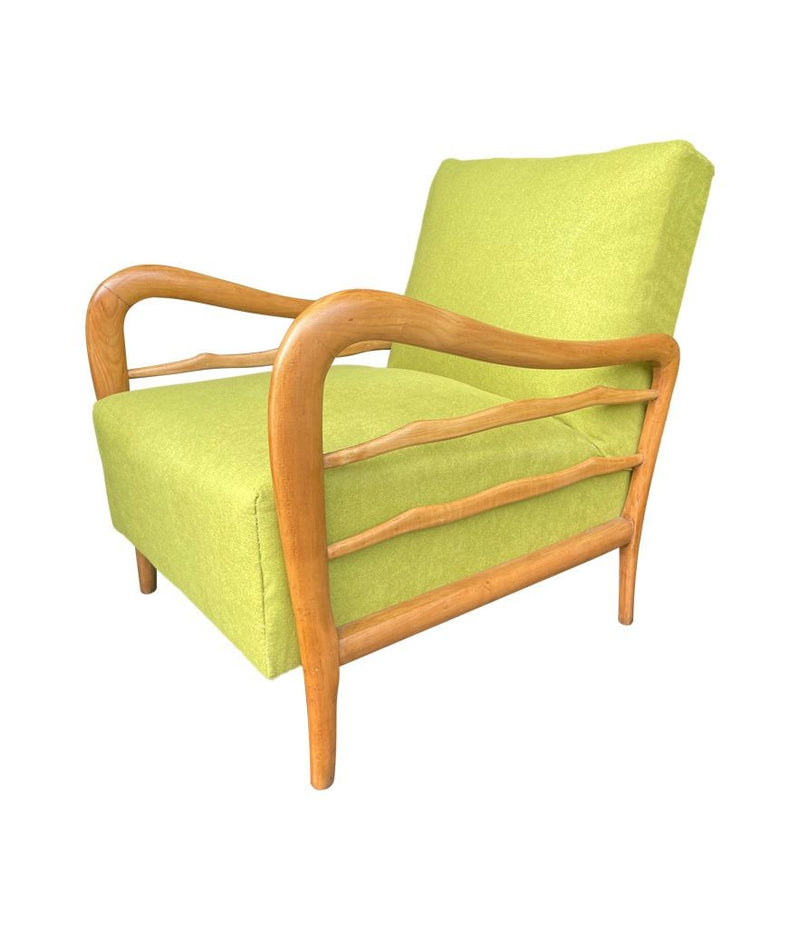 Mid Century Italian Cherrywood chairs - Paolo Buffa - Mid Century Chair - Mid Century Furniture