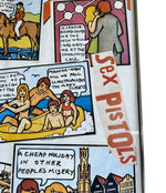 Vintage 1977 Sex Pistols poster Holidays in the Sun by Jamie Reid 