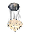 A wonderful original Mid Century Italian Murano glass ceiling light by Venini - Mid Century Lighting