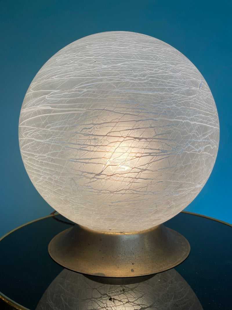 Mid Century Venini Murano Glass Lamp - Mid Century Lighting - 1970s table lamps