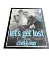 Rare large original film poster for Bruce Weber's 1988 film Let's Get Lost