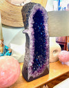 Vintage Amethyst geode cave - Ed Butcher Antiques Shop London