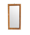 Mid Century Rattan mirror and matching Console table - Mid Century Furniture 