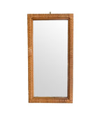 Mid Century Rattan mirror and matching Console table - Mid Century Furniture 