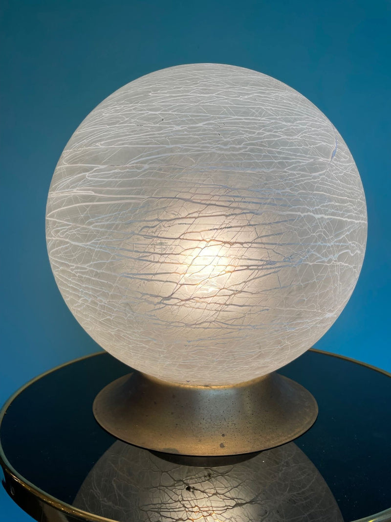 Mid Century Venini Murano Glass Lamp - Mid Century Lighting - 1970s table lamps