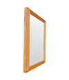 A large landscape or portrait 1970s bamboo mirror