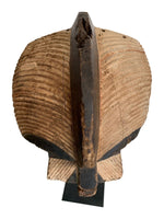 Female Songye Kifwebe Hand Carved Ceremonial Mask