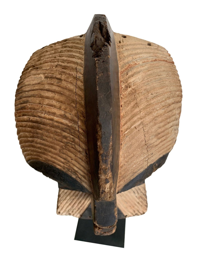 Female Songye Kifwebe Hand Carved Ceremonial Mask